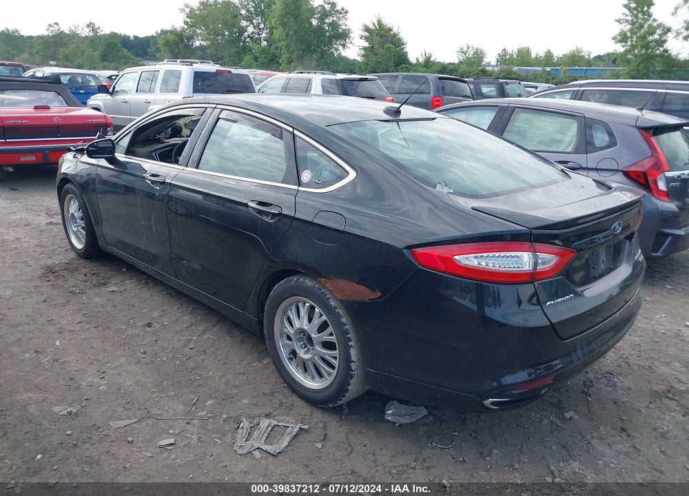 2014 FORD FUSION TITANIUM VIN: 3FA6P0K9XER200026