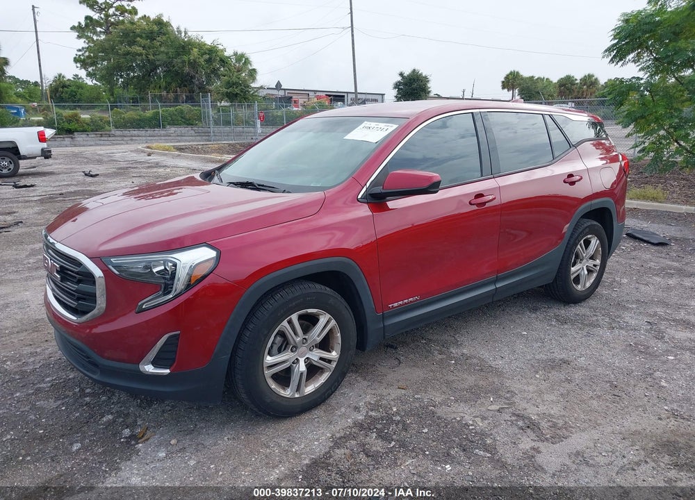 2018 GMC TERRAIN SLE VIN: 3GKALMEV5JL186425
