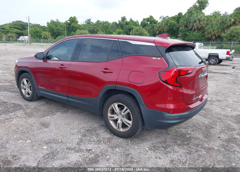 2018 GMC TERRAIN SLE VIN: 3GKALMEV5JL186425
