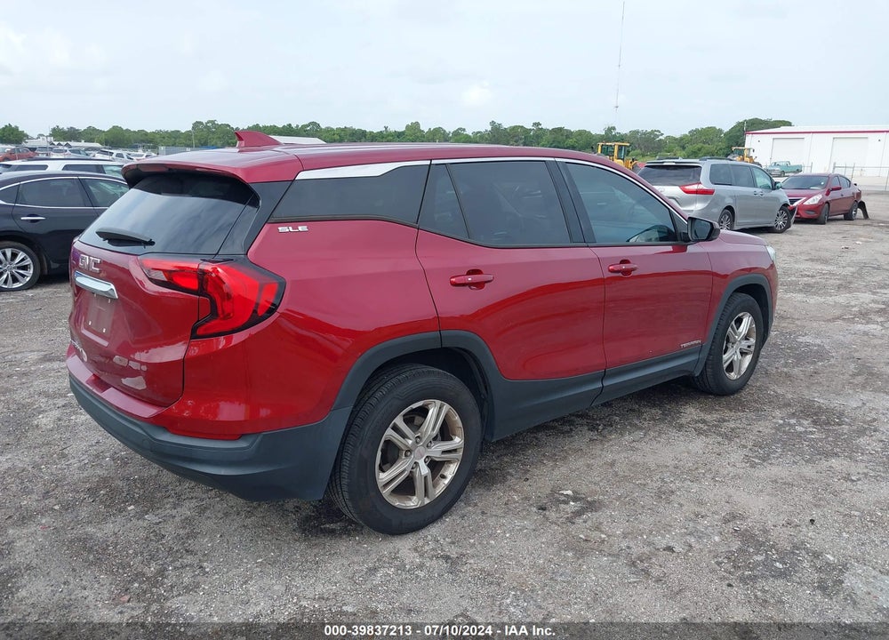 2018 GMC TERRAIN SLE VIN: 3GKALMEV5JL186425