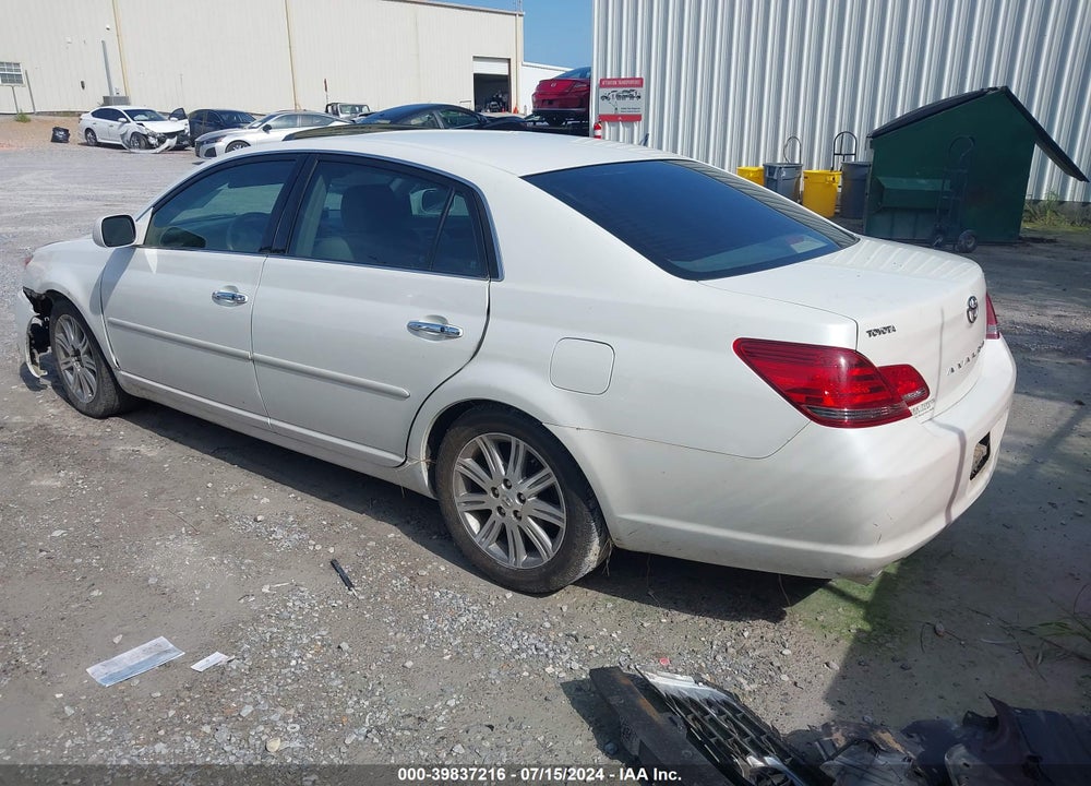 2008 TOYOTA AVALON LIMITED VIN: 4T1BK36B08U308203