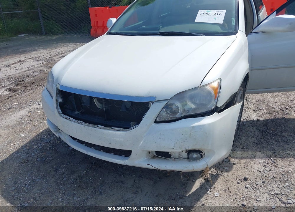 2008 TOYOTA AVALON LIMITED VIN: 4T1BK36B08U308203