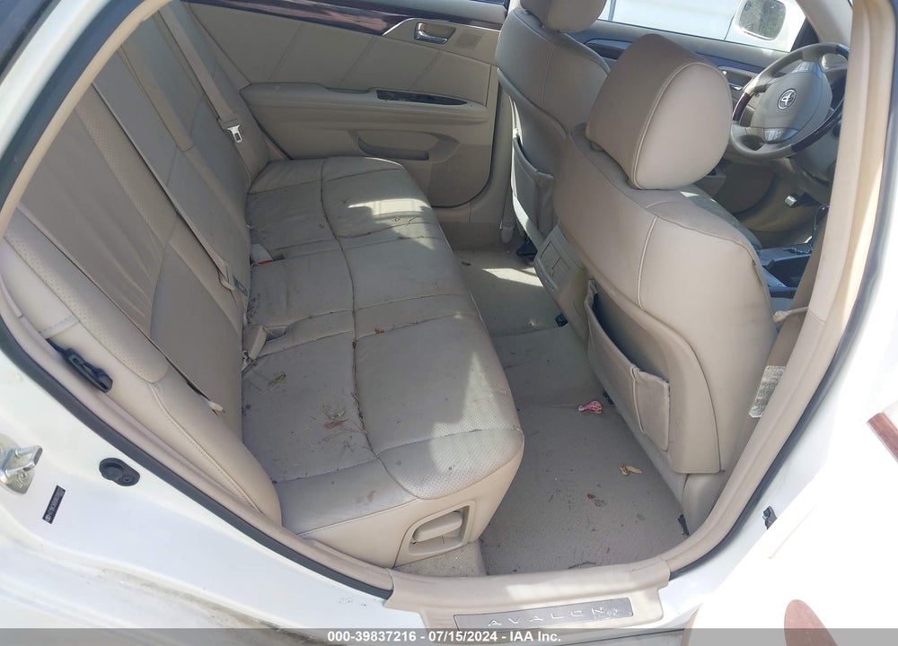 2008 TOYOTA AVALON LIMITED VIN: 4T1BK36B08U308203
