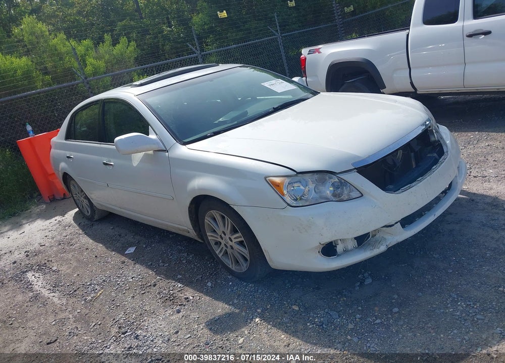2008 TOYOTA AVALON LIMITED VIN: 4T1BK36B08U308203