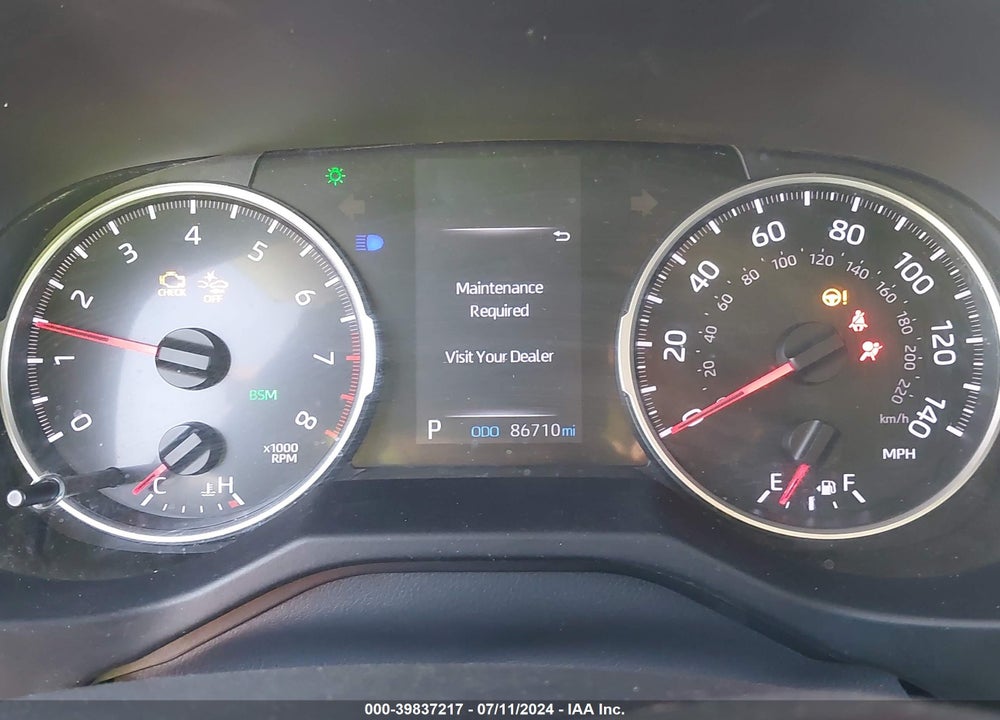 2020 TOYOTA RAV4 XLE VIN: 2T3W1RFV9LC052601