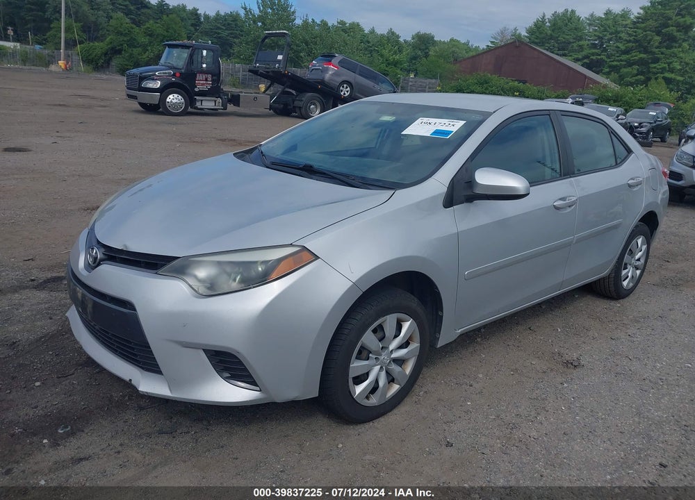 2015 TOYOTA COROLLA LE VIN: 2T1BURHE3FC313303