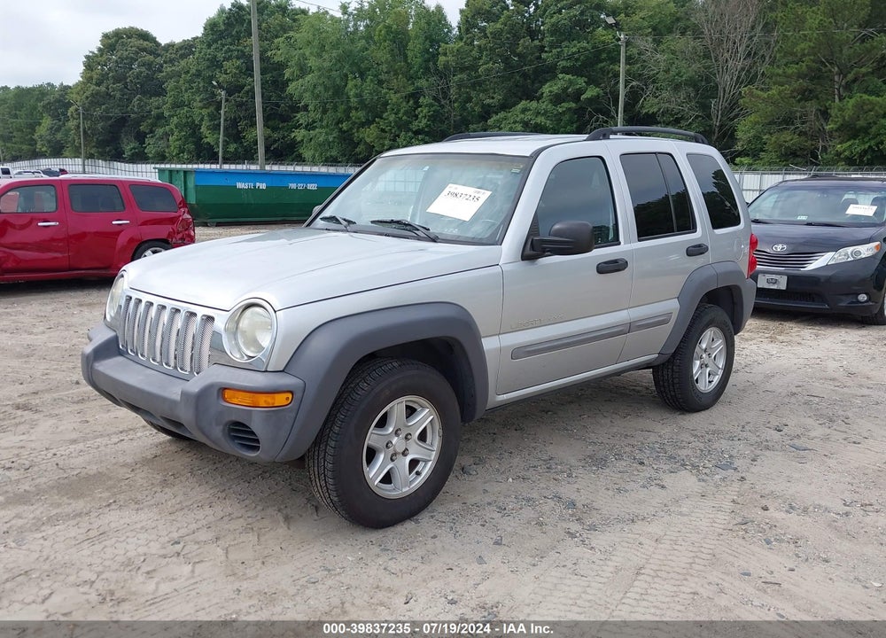 2002 JEEP LIBERTY SPORT VIN: 1J4GK48K72W136125
