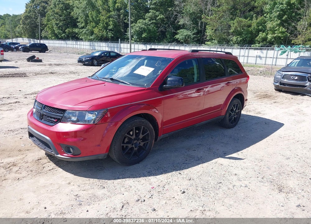 2014 DODGE JOURNEY SXT VIN: 3C4PDCBB7ET303662