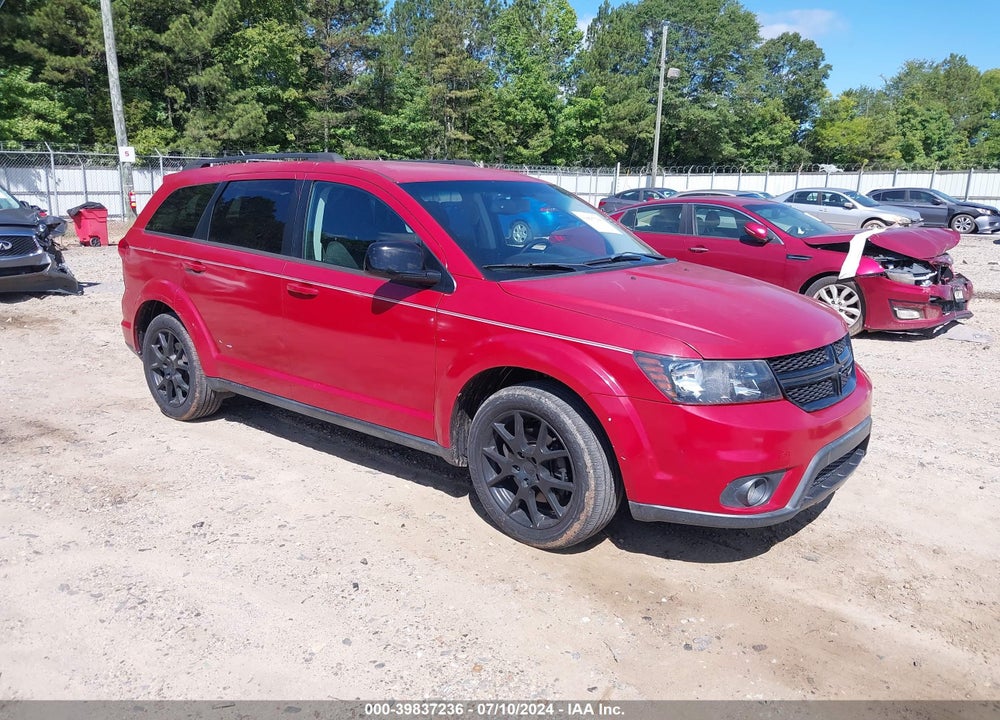 2014 DODGE JOURNEY SXT VIN: 3C4PDCBB7ET303662