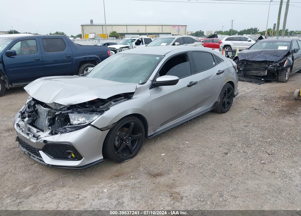2018 HONDA CIVIC SPORT VIN: SHHFK7H47JU205983