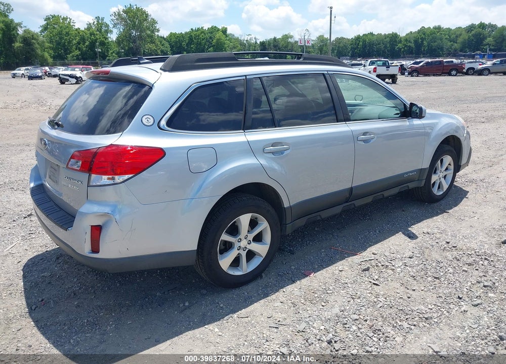 2013 SUBARU OUTBACK 2.5I LIMITED VIN: 4S4BRBLC4D3202386