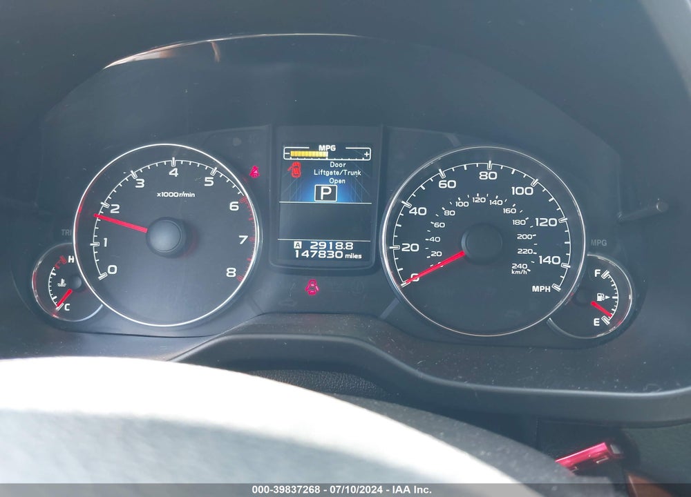 2013 SUBARU OUTBACK 2.5I LIMITED VIN: 4S4BRBLC4D3202386