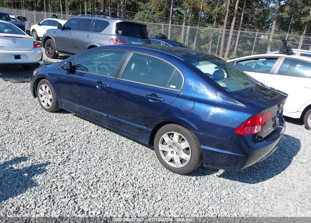 2007 HONDA CIVIC LX VIN: 1HGFA16557L029830