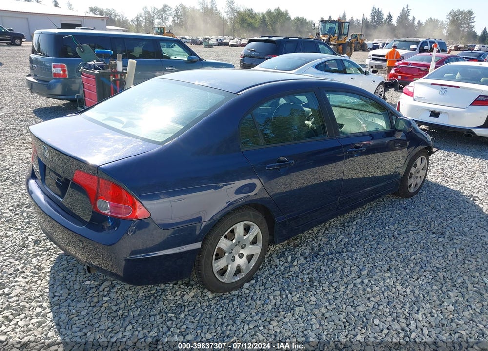 2007 HONDA CIVIC LX VIN: 1HGFA16557L029830