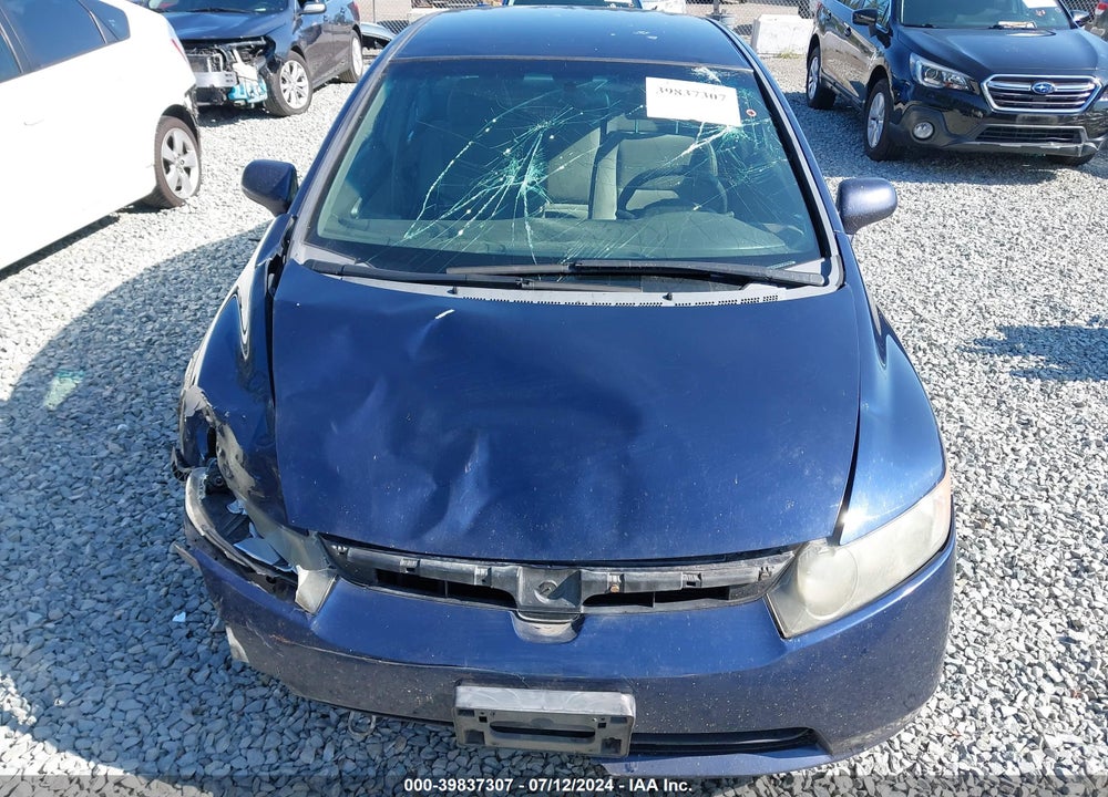 2007 HONDA CIVIC LX VIN: 1HGFA16557L029830