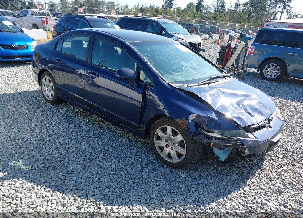 2007 HONDA CIVIC LX VIN: 1HGFA16557L029830