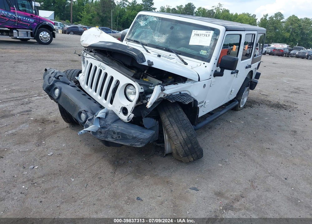 2018 JEEP WRANGLER JK UNLIMITED SPORT S 4X4 VIN: 1C4BJWDG8JL860308