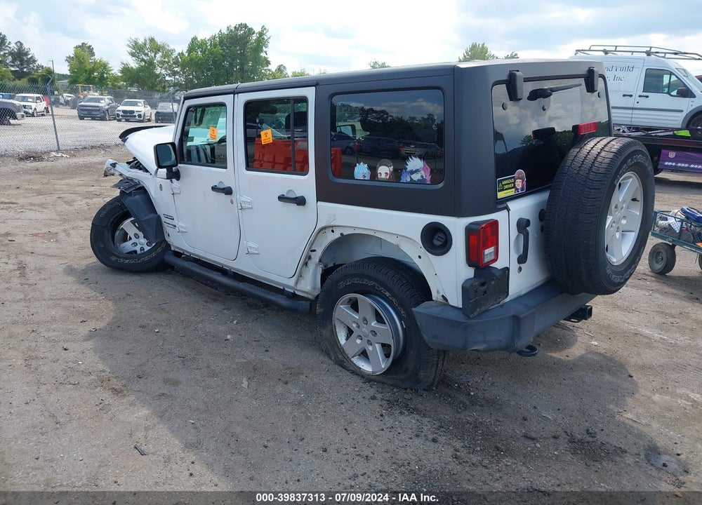 2018 JEEP WRANGLER JK UNLIMITED SPORT S 4X4 VIN: 1C4BJWDG8JL860308