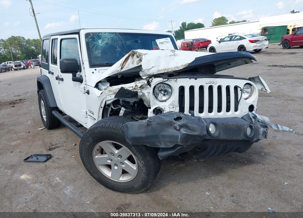 2018 JEEP WRANGLER JK UNLIMITED SPORT S 4X4 VIN: 1C4BJWDG8JL860308