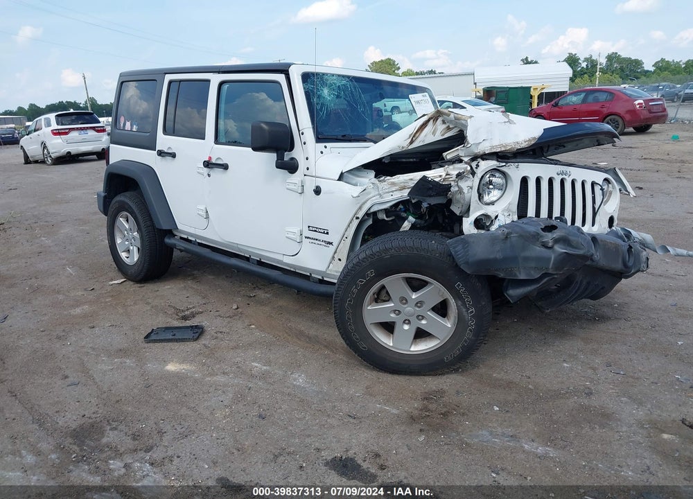 2018 JEEP WRANGLER JK UNLIMITED SPORT S 4X4 VIN: 1C4BJWDG8JL860308