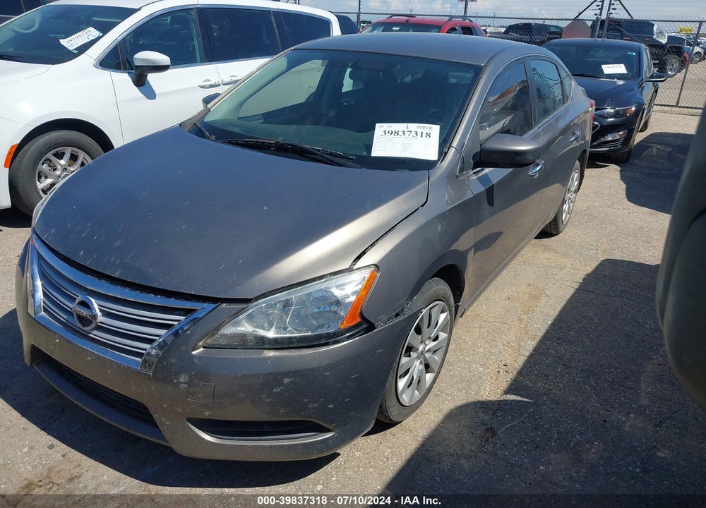 2015 NISSAN SENTRA SV VIN: 3N1AB7AP1FY243952