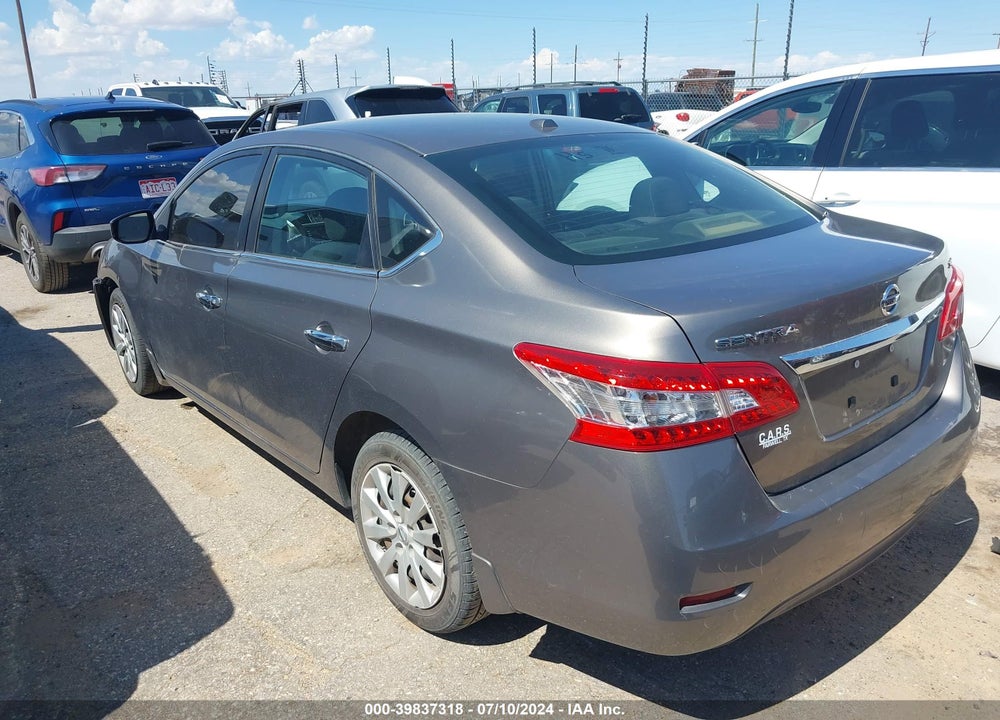 2015 NISSAN SENTRA SV VIN: 3N1AB7AP1FY243952