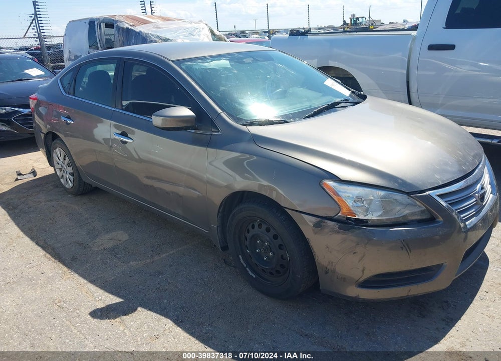 2015 NISSAN SENTRA SV VIN: 3N1AB7AP1FY243952