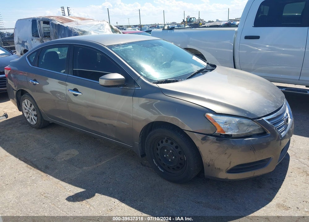 2015 NISSAN SENTRA SV VIN: 3N1AB7AP1FY243952