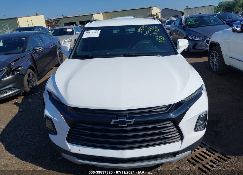 2021 CHEVROLET BLAZER FWD 1LT VIN: 3GNKBBRA9MS506376