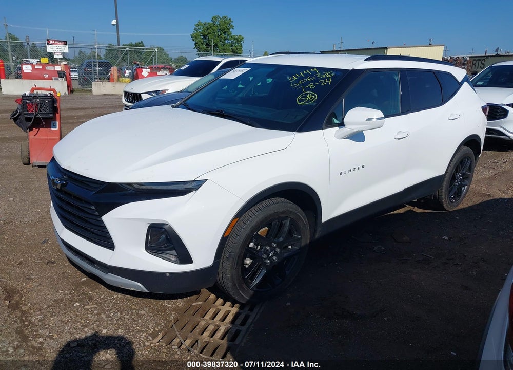 2021 CHEVROLET BLAZER FWD 1LT VIN: 3GNKBBRA9MS506376