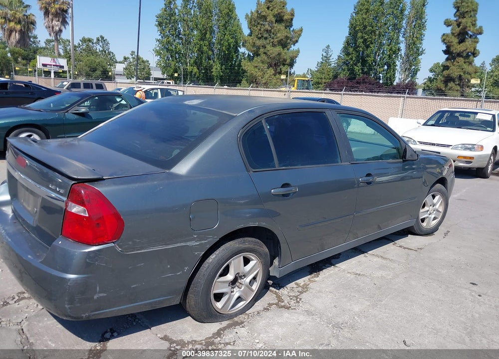 2005 CHEVROLET MALIBU LS VIN: 1G1ZT54825F108225