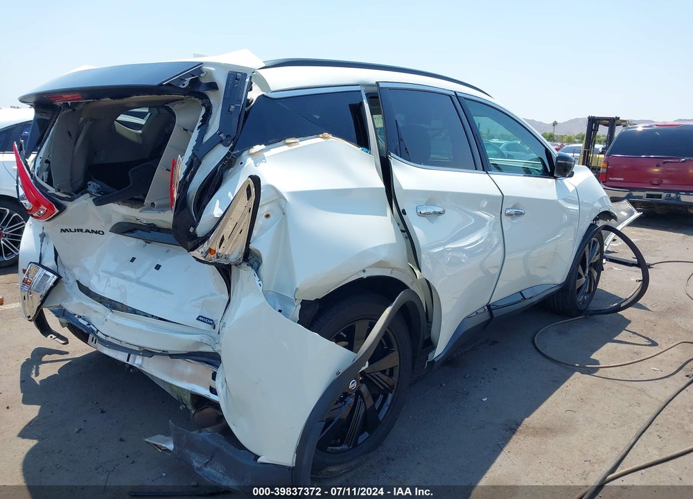 2018 NISSAN MURANO SL VIN: 5N1AZ2MH1JN119309