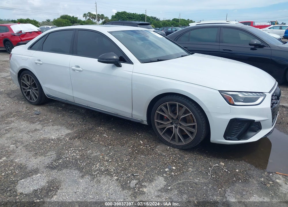 2023 AUDI S4 PREMIUM PLUS TFSI QUATTRO TIPTRONIC VIN: WAUB4AF46PA084338