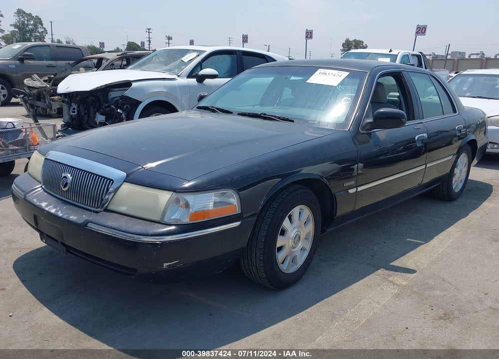 2003 MERCURY GRAND MARQUIS LS VIN: 2MEFM75W73X668094