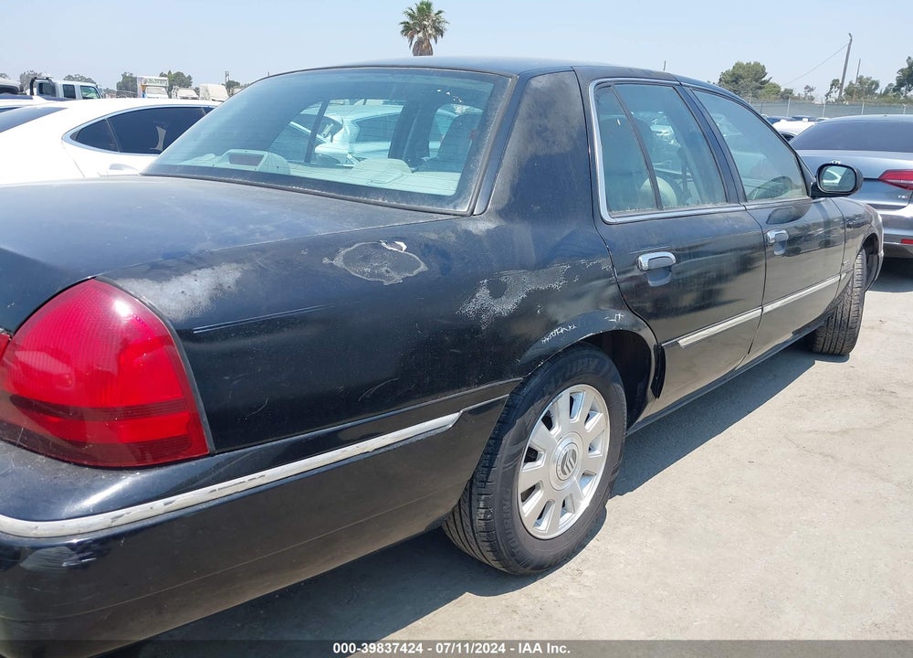 2003 MERCURY GRAND MARQUIS LS VIN: 2MEFM75W73X668094