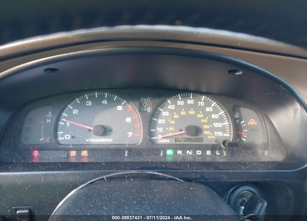 2002 TOYOTA 4RUNNER SR5 VIN: JT3HN86RX29060590