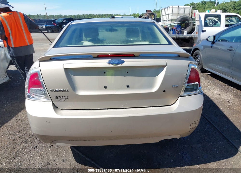 2007 FORD FUSION SE VIN: 3FAHP07Z47R273364
