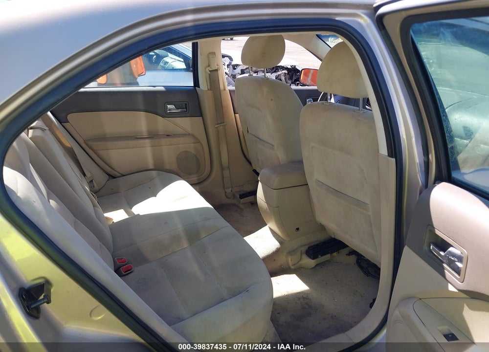 2007 FORD FUSION SE VIN: 3FAHP07Z47R273364