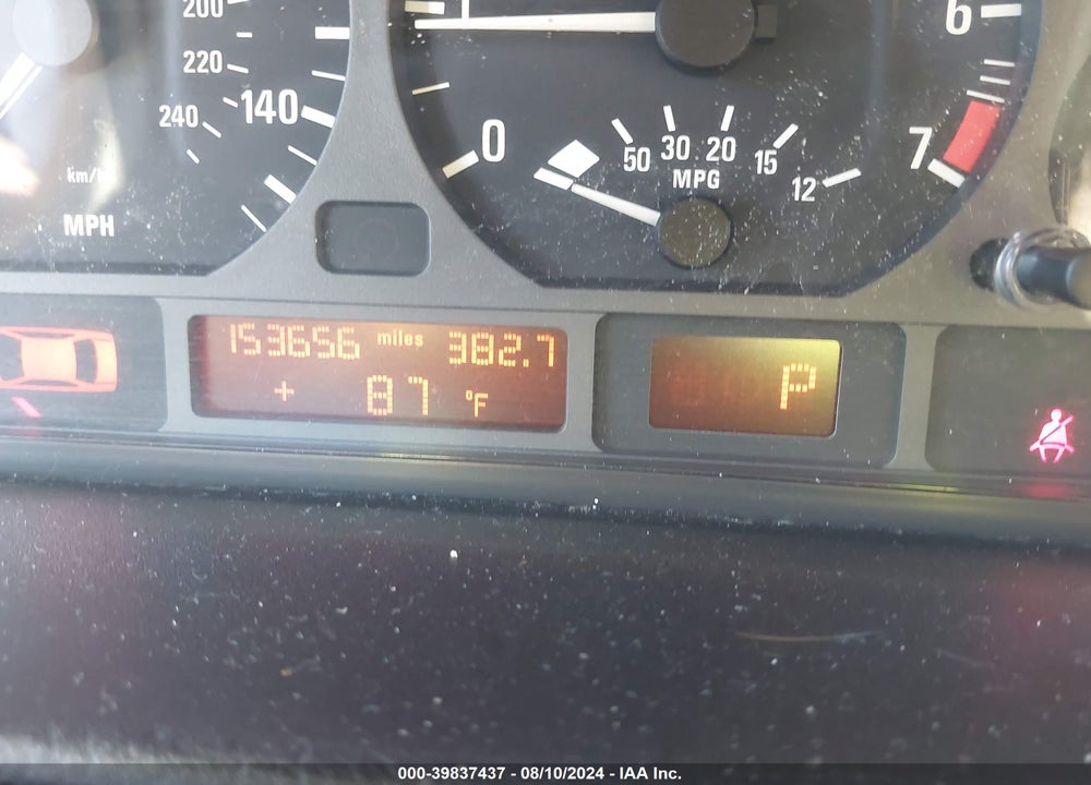 2003 BMW 325XI VIN: WBAEU33423PM57007