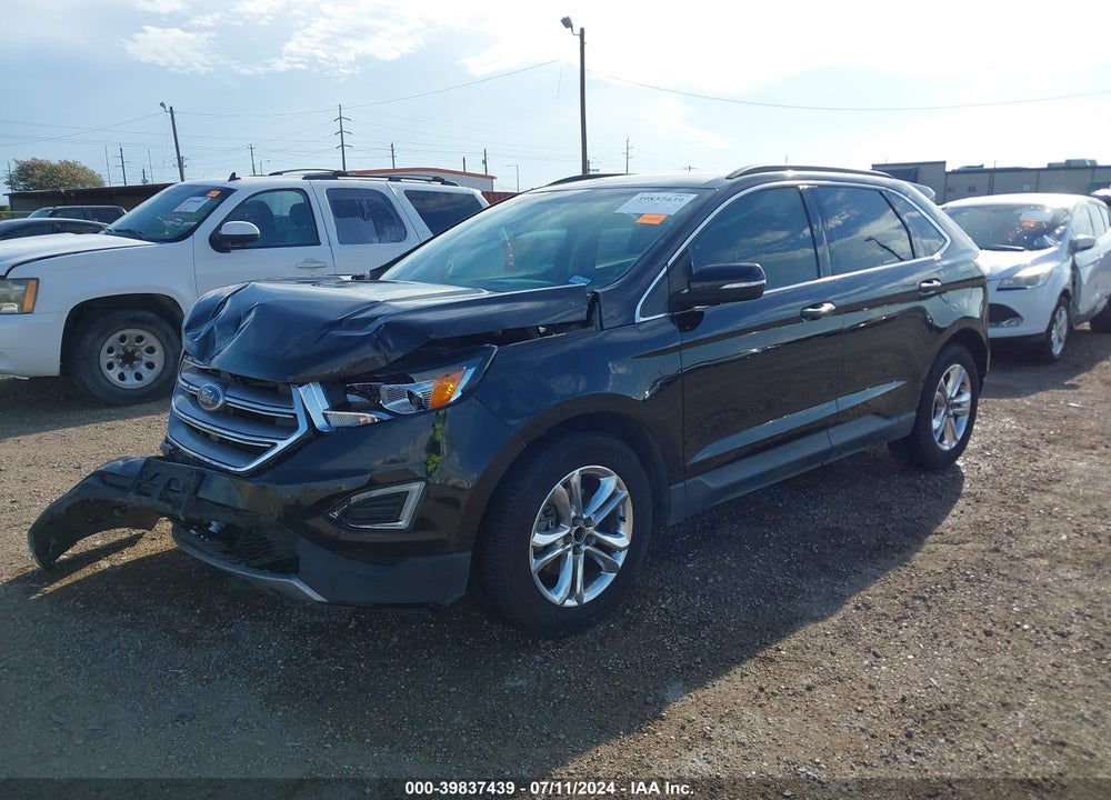 2017 FORD EDGE SEL VIN: 2FMPK3J87HBB73745