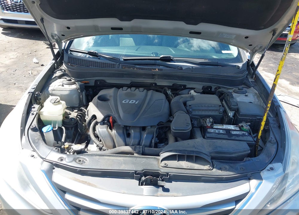 2014 HYUNDAI SONATA GLS VIN: 5NPEB4AC2EH843434