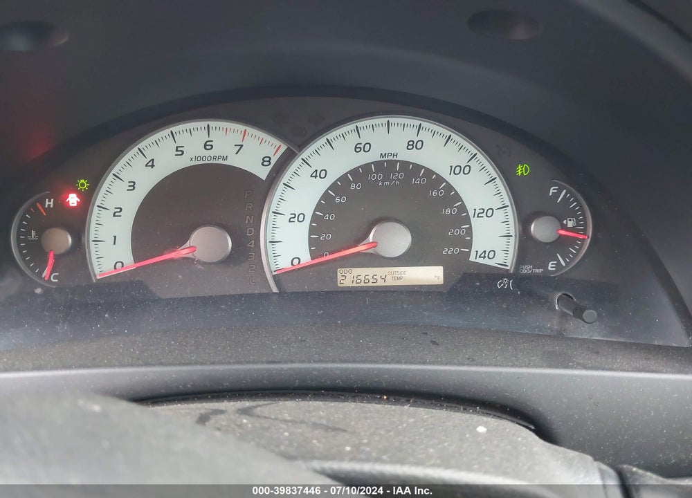2007 TOYOTA CAMRY SE VIN: 4T1BE46K17U184275