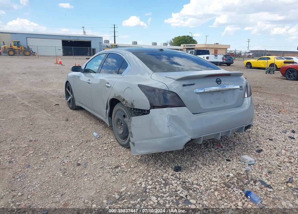 2009 NISSAN MAXIMA 3.5 SV VIN: 1N4AA51E69C844795