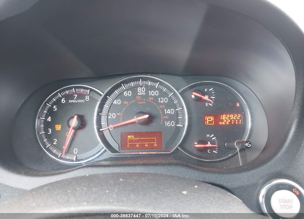 2009 NISSAN MAXIMA 3.5 SV VIN: 1N4AA51E69C844795