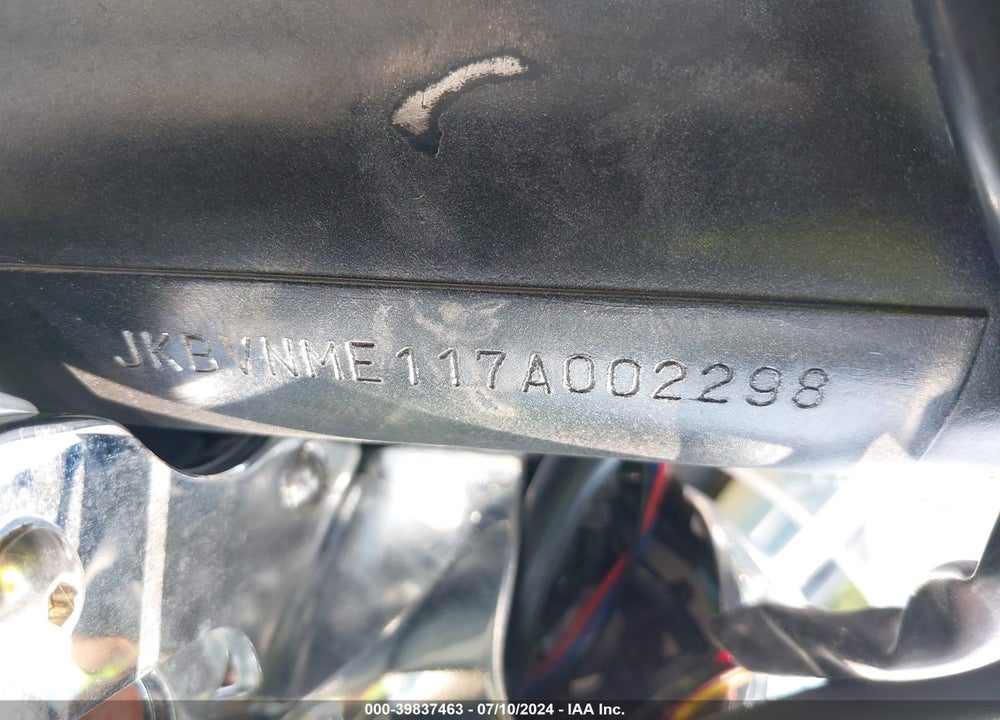 2007 KAWASAKI VN2000 E VIN: JKBVNME117A002298