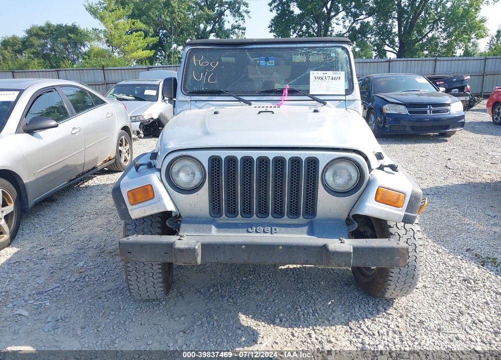 2005 JEEP WRANGLER X VIN: 1J4FA39S85P344049