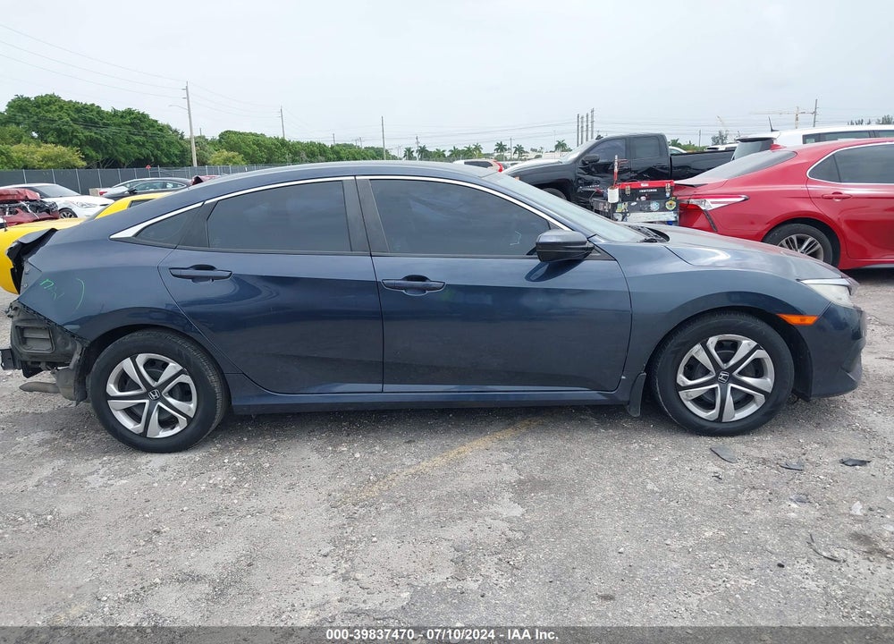 2017 HONDA CIVIC LX VIN: 19XFC2F5XHE043456