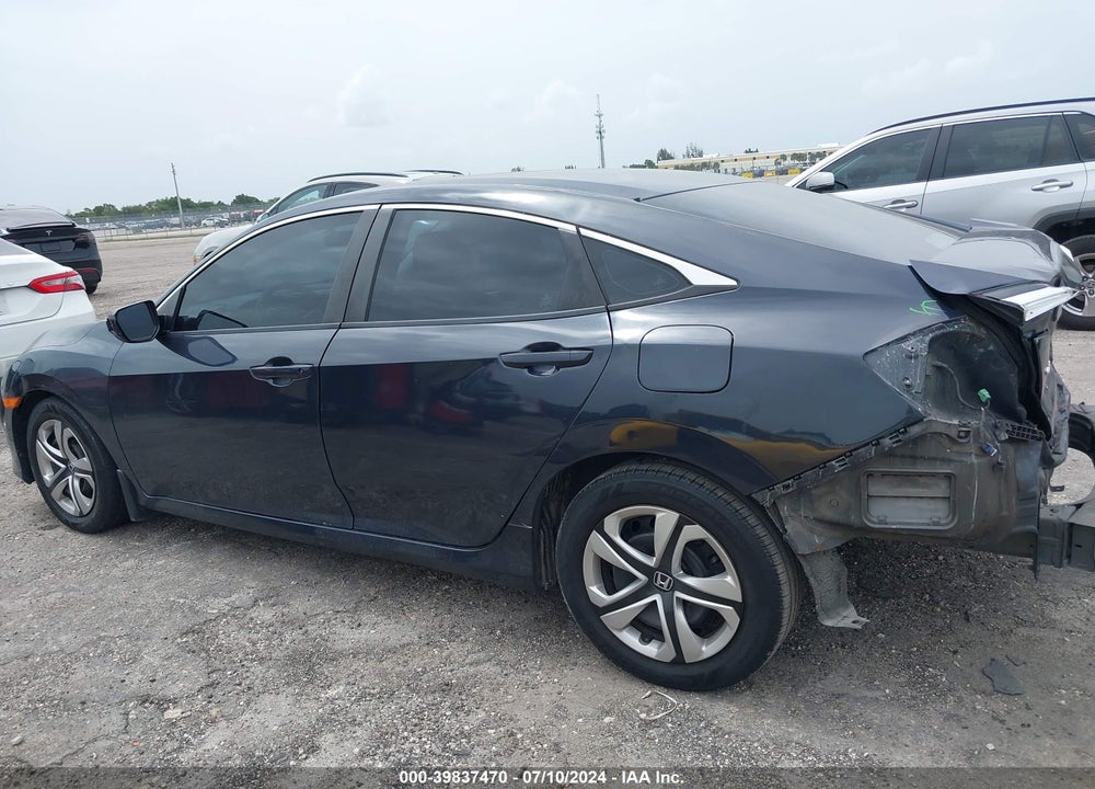 2017 HONDA CIVIC LX VIN: 19XFC2F5XHE043456