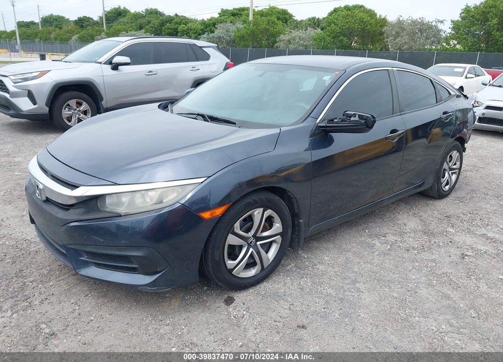 2017 HONDA CIVIC LX VIN: 19XFC2F5XHE043456