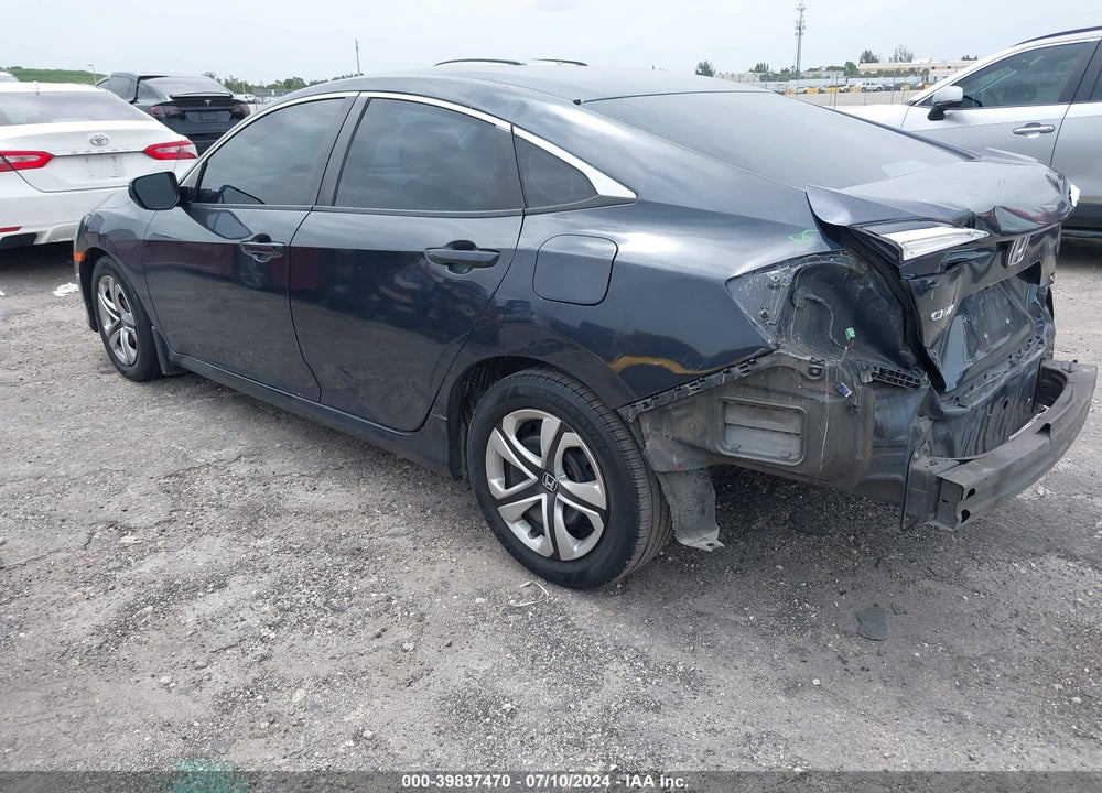 2017 HONDA CIVIC LX VIN: 19XFC2F5XHE043456